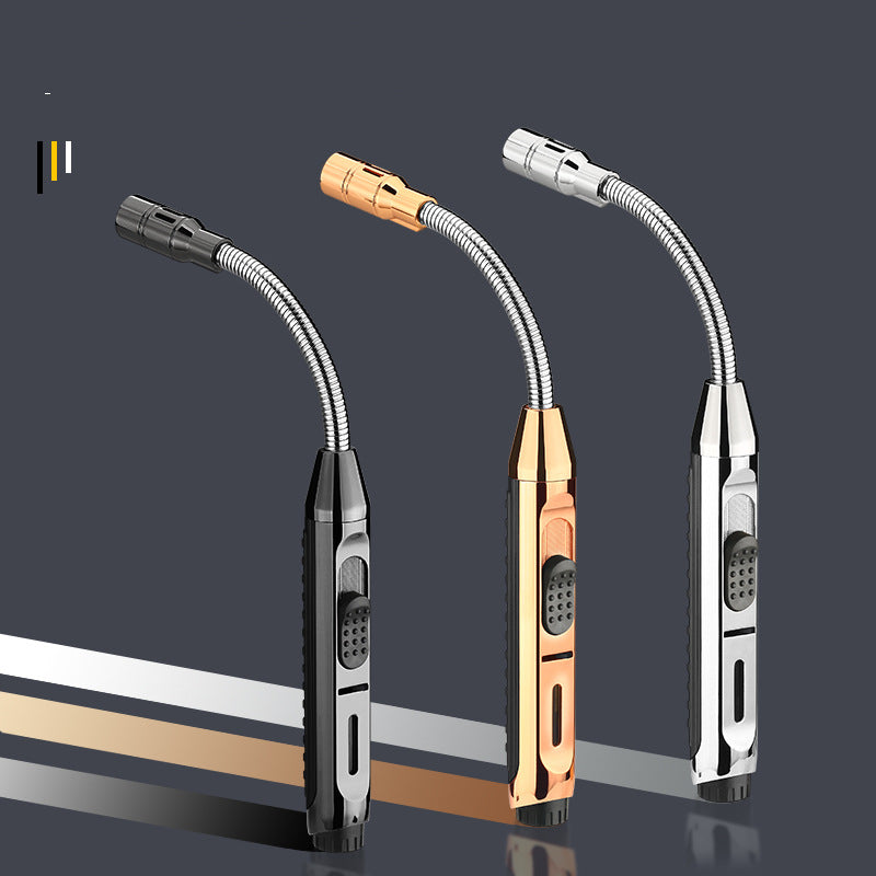 Creative Small Welding Torch Lighter Elbow Windproof Straight
