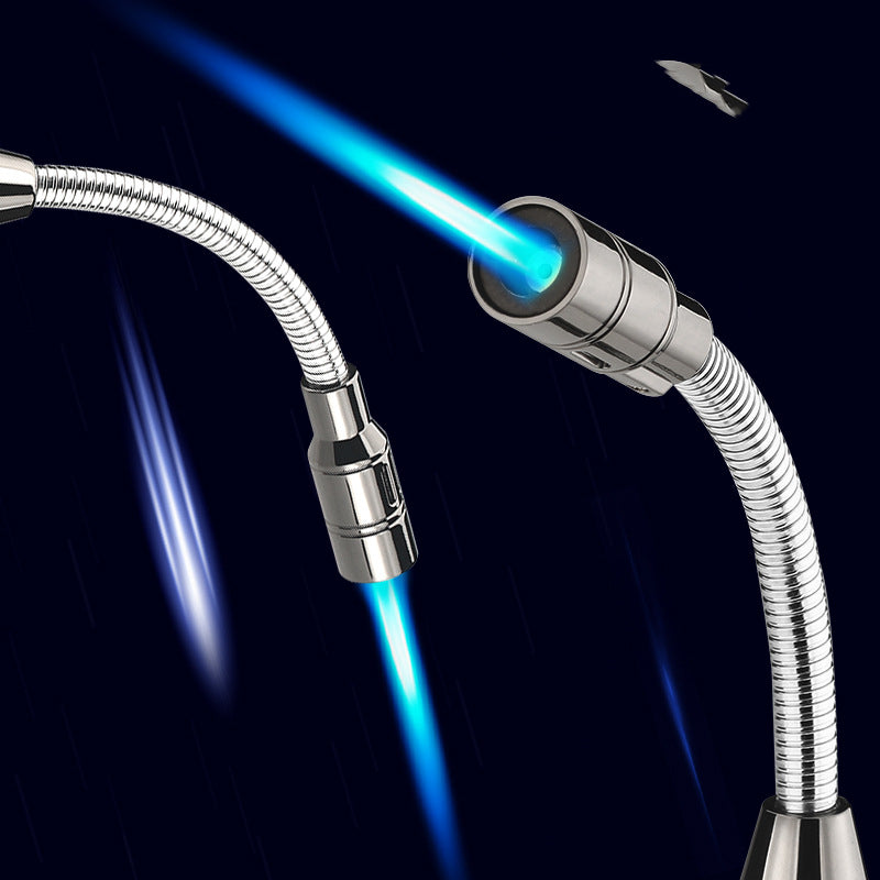 Creative Small Welding Torch Lighter Elbow Windproof Straight