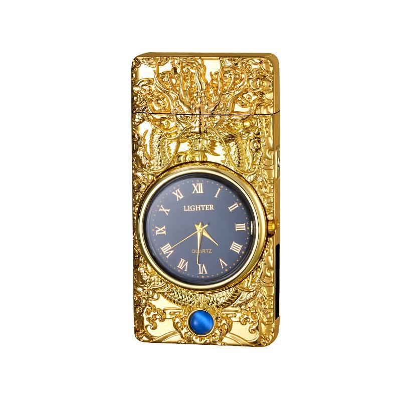 Embossed LED Torch Lighter With Power Indicator