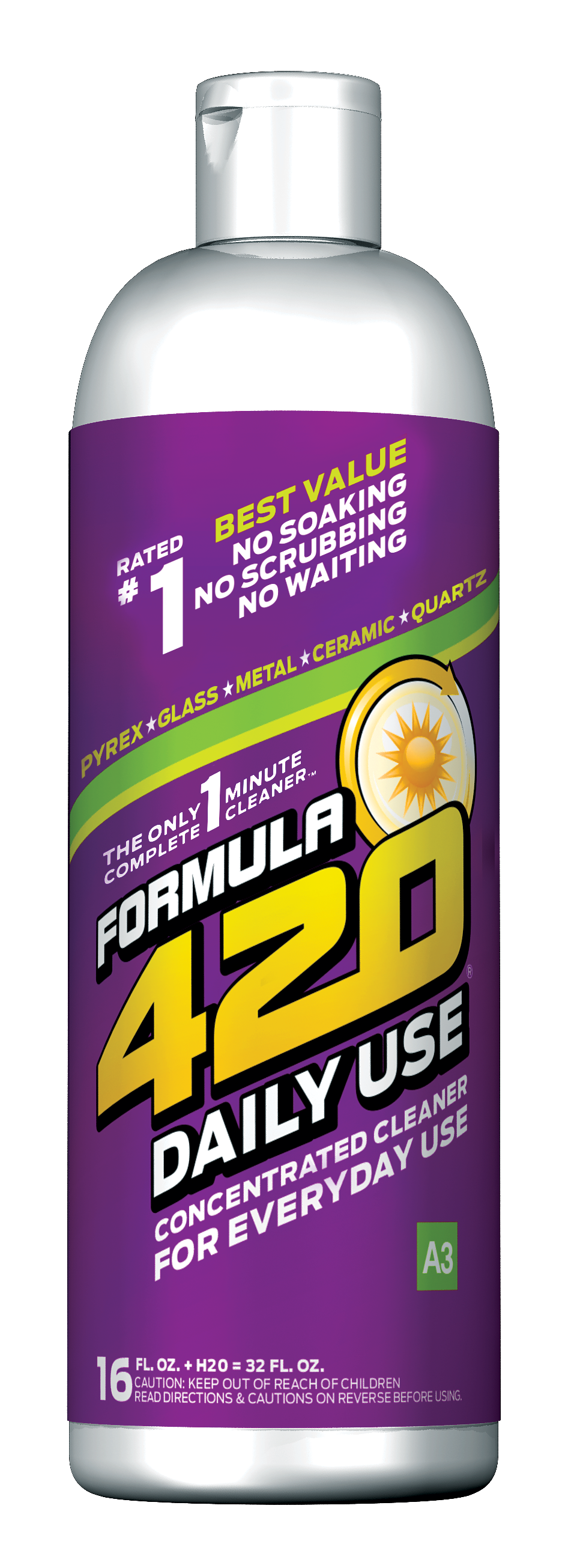 A3 - FORMULA 420 DAILY USE CONCENTRATE (16 Oz) - 20 Units